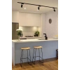 Led Siyah Kasa Gün Işığı 35w Raylı Spot / 3 Adet 1 Metre Ray