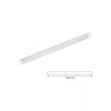 120 Cm 40 Watt Yatay Led Bant Armatür-trafolu Beyaz Işık-5 Adettir