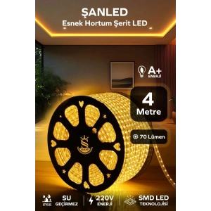 Hortum Esnek Şerit Led Beyaz ,mavi,günışığı,amber Rengi + 220v Fiş/2,3,4,5,10,15,20,25,50,100 Metre