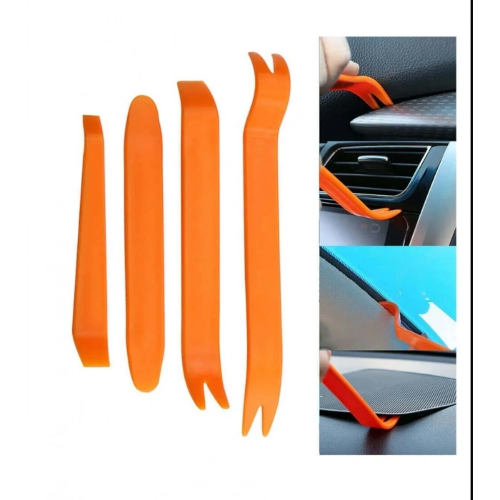 Toptan Oto Teyp Döşeme Trim Sökme Kapı Döşeme Trim Sökme Aparatı 4lü Set