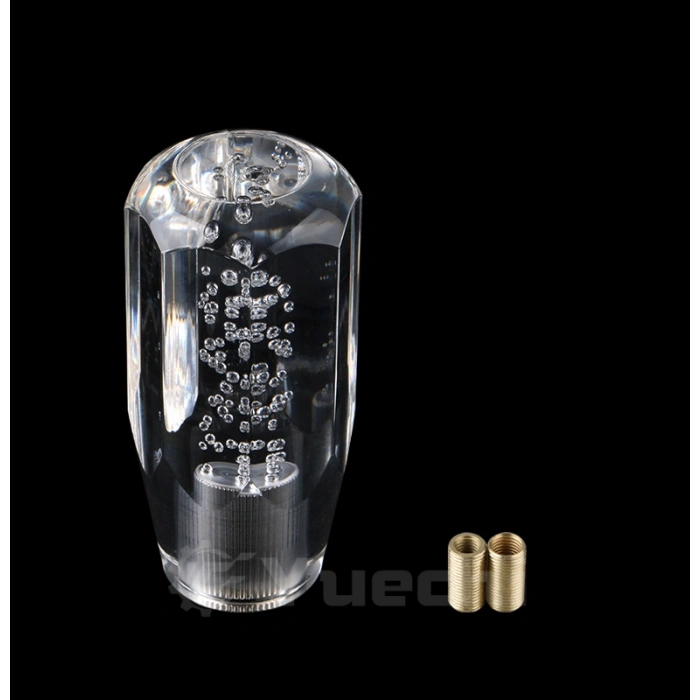 Toptan Şeffaf Kabarcıklı Vites Topuzu Akrilik Epoksi 10cm