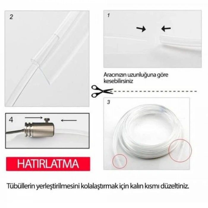 Toptan Araç İç Ambiyans Fiber Optik Sistem 5 Parçalı App Uyumlu