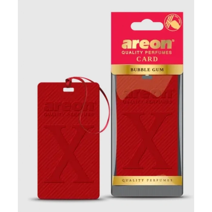 Toptan Areon X Card Asma Koku Kauçuk Plastik Yeni Ürün