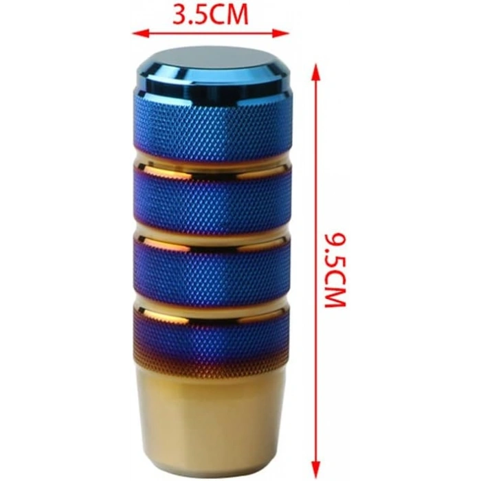 Toptan İthal Vites Topuzu Burmalı Model Yanıklı Bukalemun 10cm Aparatlı