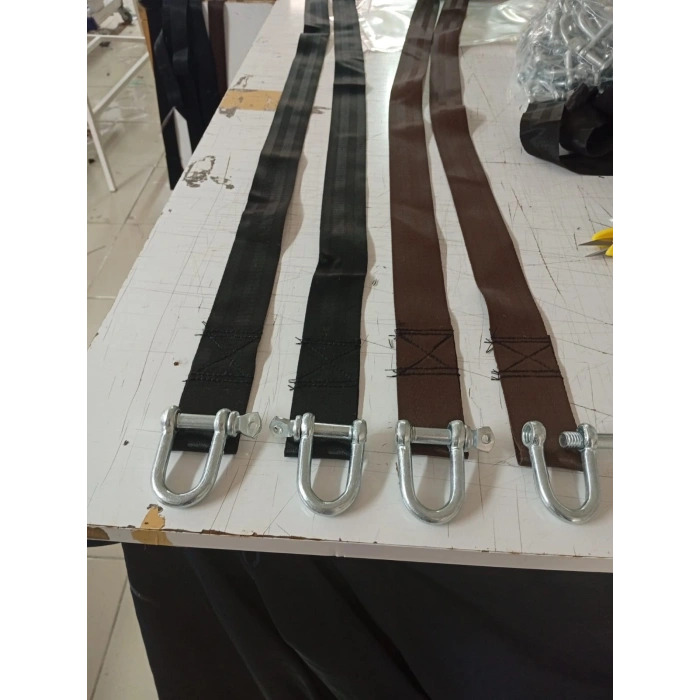 Toptan Çekme Halatı Çeki Halatı 2 Metre 2 Ton Kapasiteli