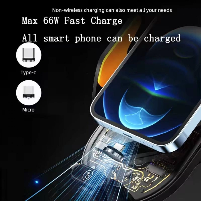 Toptan Kablosuz Özellikli Telefon Şarj Aleti Telefon Tutucu Wireless Model Chipsetli