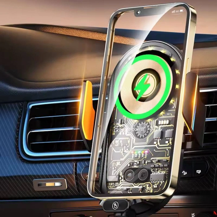 Toptan Kablosuz Özellikli Telefon Şarj Aleti Telefon Tutucu Wireless Model Chipsetli