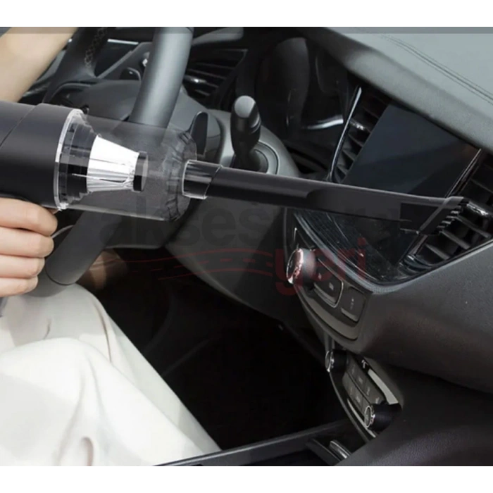 Toptan Araç İçi Şarjlı Süpürge - Toptan Araç İçi Süpürge Şarjlı Çift Fonksiyonlu