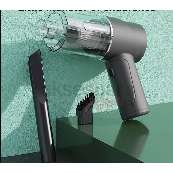 Toptan Araç İçi Şarjlı Süpürge - Toptan Araç İçi Süpürge Şarjlı Çift Fonksiyonlu