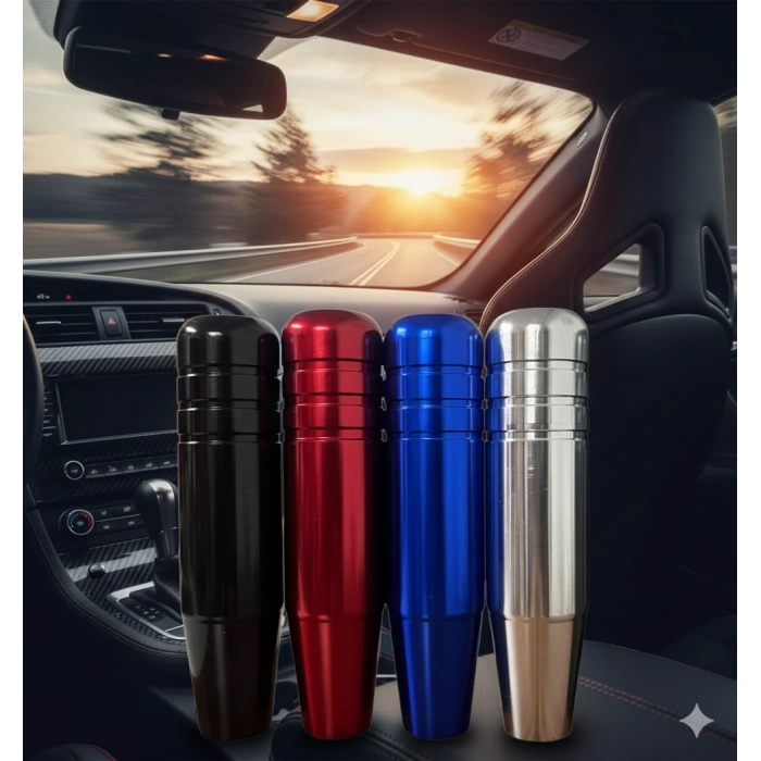 Toptan 13cm Aleminyum Rekli Metal Vites Topuzu Renk Seçiniz