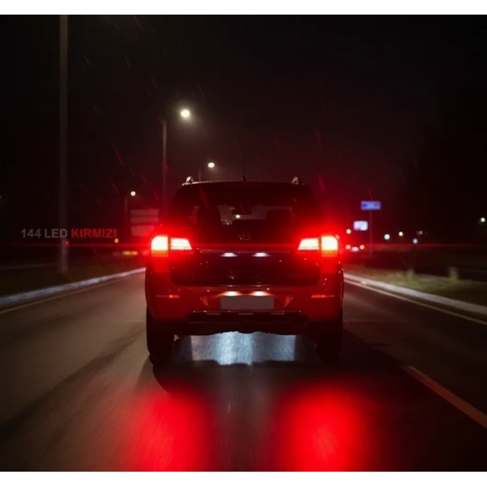 Toptan 144 Led Kırmızı Stop Ampülü Tek Duy