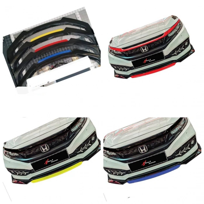 Toptan 4 parça Üniversal Ortası Renkli Tampon Altı Lip