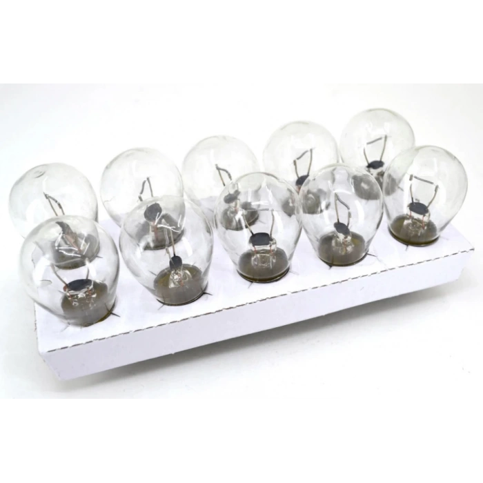 Toptan 93 Tip Tek Duy 12v Stop Fren Ampülü Uzak Tırnak Şeffaf Cam