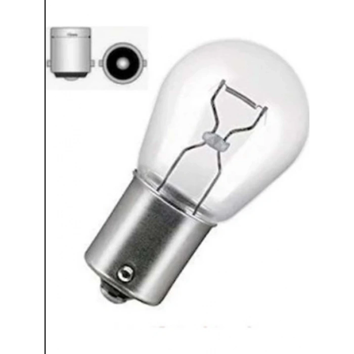 Toptan 93 Tip Tek Duy 12v Stop Fren Ampülü Uzak Tırnak Şeffaf Cam