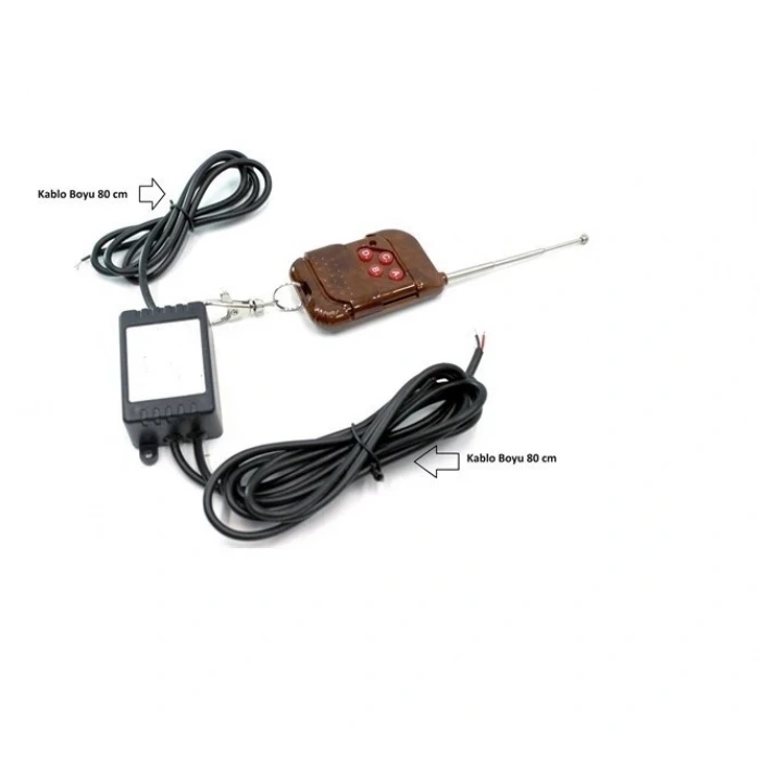 Toptan Ahşap Kumandalı 4 Çıkışlı Sis Çakar Modülü 12V