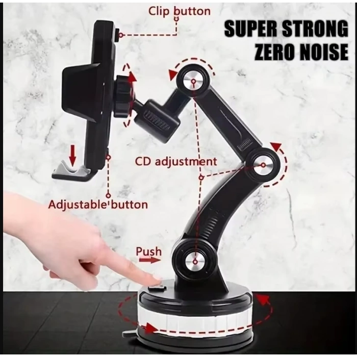 Toptan Akrobat Model 360Derece Vantuzlu Telefon Tutucu