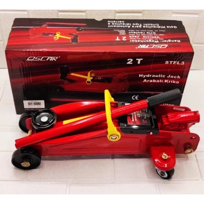 Toptan Arabalı Kriko 2 Ton 1.Sınıf Dayanıklı Malzeme