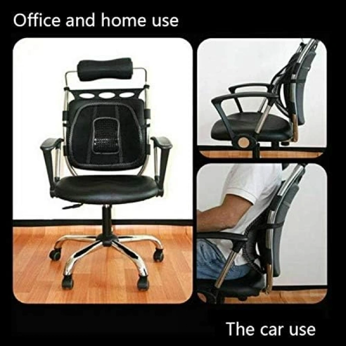 Toptan Araç Bel Desteği Minder File Rahatlatıcı Masaj Etkili Ev-Ofis-Araç