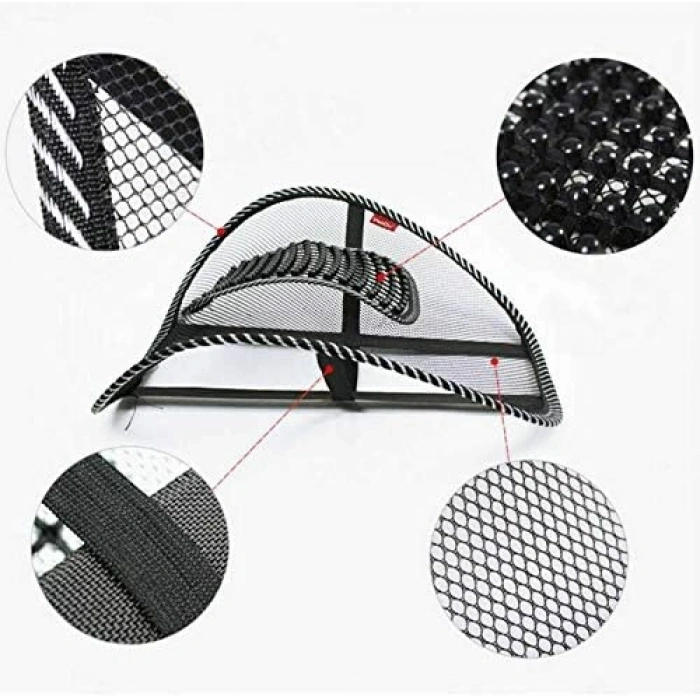 Toptan Araç Bel Desteği Minder File Rahatlatıcı Masaj Etkili Ev-Ofis-Araç