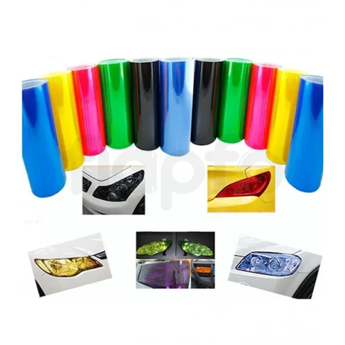 Toptan Araç Far Filmi 10mx30cm Uzunluk Renk Seçiniz