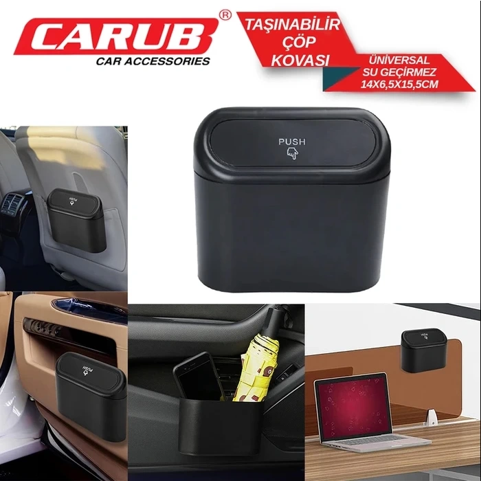 Toptan Araç İçi Çöp Kovası Çöp Kutusu