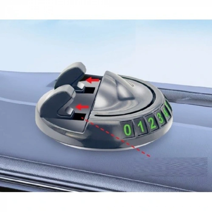 Toptan Araç İçi Telefon Tutacağı Döner Başlık Numaratörlü CM225