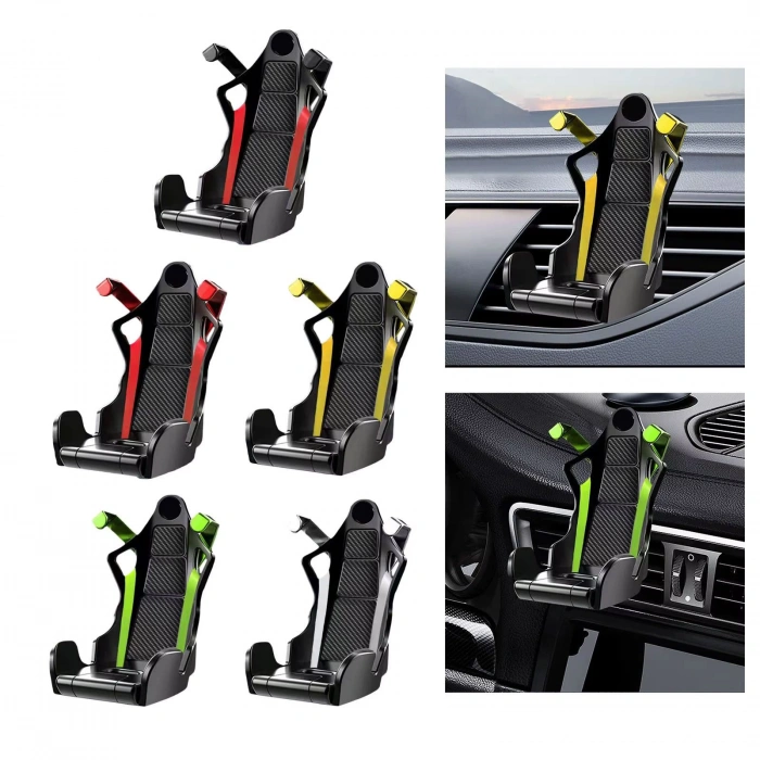 Toptan Araç İçi Telefon Tutucu Recaro Koltuk Modeli Renkler Mevcut