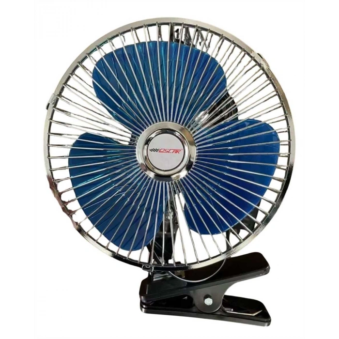 Toptan Araç İçi Vantilatör 12v 8 İnch 20cm Döner Başlıklı