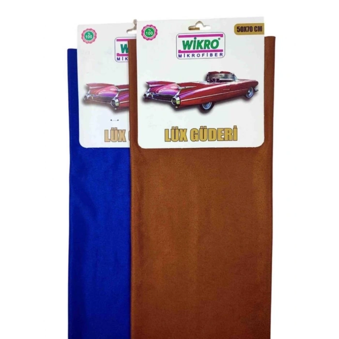 Toptan Araç Silme Bezi Lüx Güderi 50x70cm