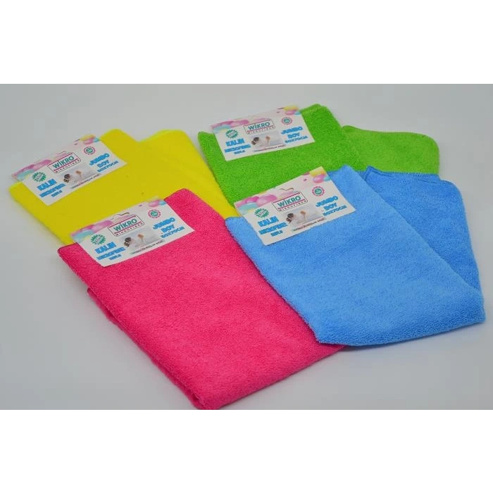 Toptan Araç Silme Kurulama Bezi Kalın Mikrofiber Pro Overlok Jumbo 50x70cm