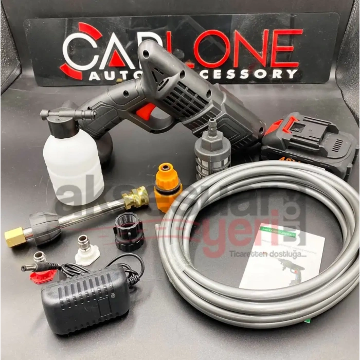 Toptan Araç Yıkama Tabancası Şarjlı Akülü Basınçlı Yıkama İlaçlama Vs.
