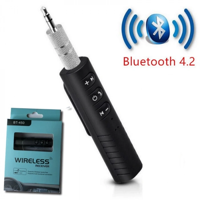 Toptan Aux Bluetooth Aparatı Aux Çevirici Dönüştürücü ICCA88-1