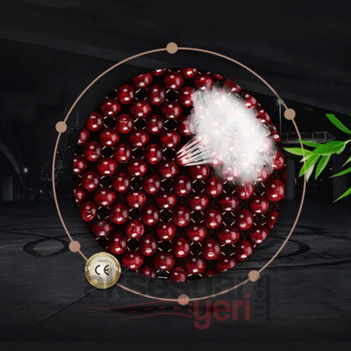 Toptan Boncuk Minder Fileli Yaylı+Boncuk Ahşap Tekli 4804302