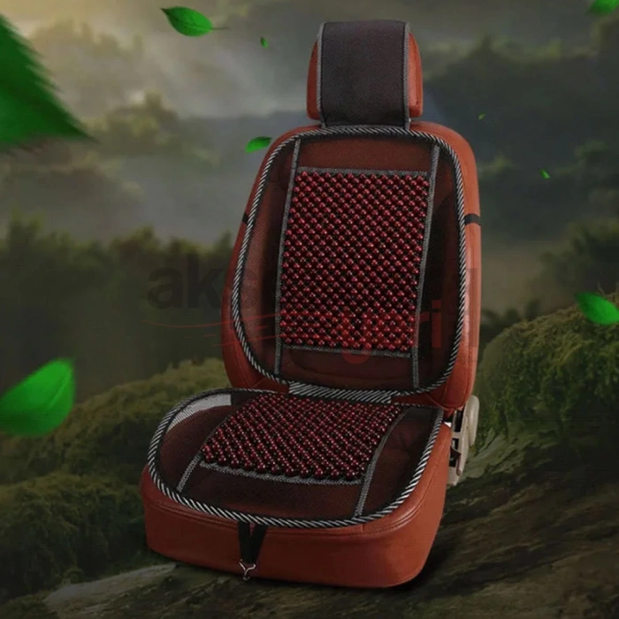 Toptan Boncuk Minder Fileli Yaylı+Boncuk Ahşap Tekli 4804302