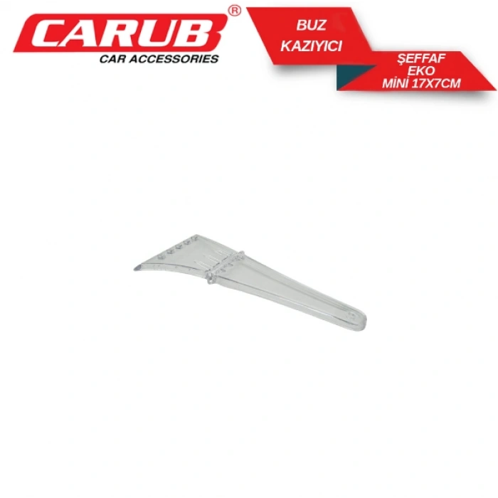 Toptan Buz Kazıyıcı Mini Plastik Şeffaf Eco Model