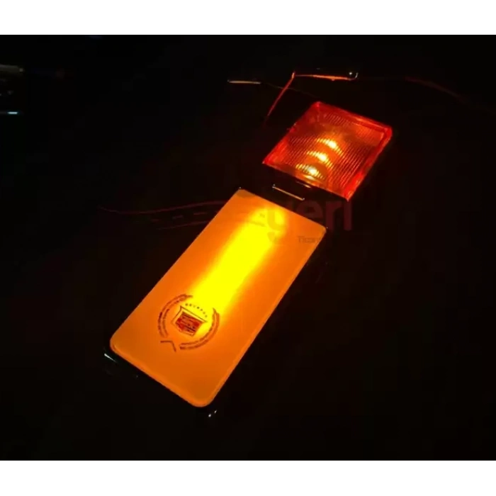 Toptan Cadillac Çift Renk Gazetelik Direk Lambası İç Aydınlatma