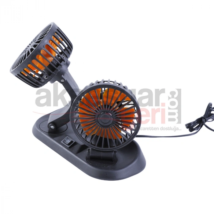 Toptan Çift Başlı Vantilatör 5 inch 24volt Kamyon Grubu Vs Ticari