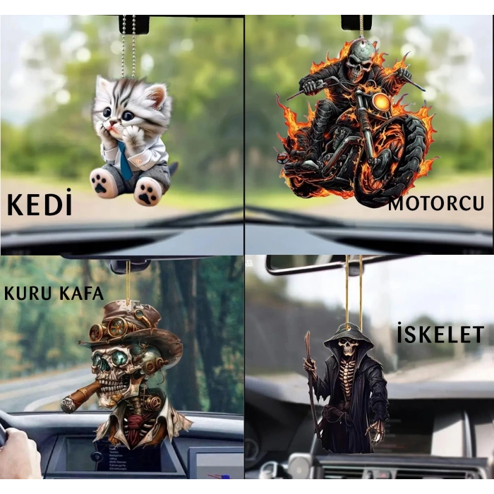 Toptan Dikiz Ayna Süsü 2d Baskı Pleksi Üstü Uv Baskı