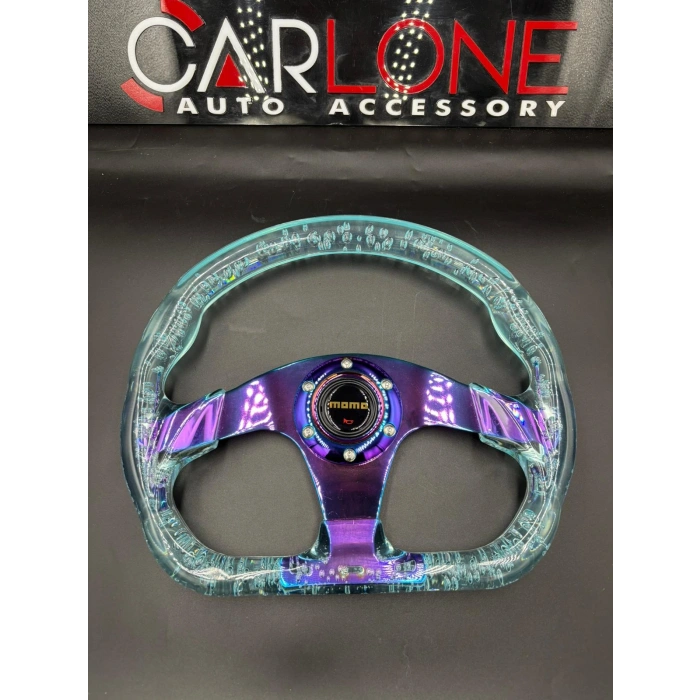 Toptan Epoksi Şeffaf Momo Kabarcıklı Direksiyon Altı Kesik