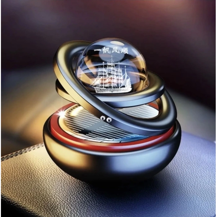 Toptan Güneş Enerjisi İle Çalışan Galaksi Temalı Oto Koku Solar