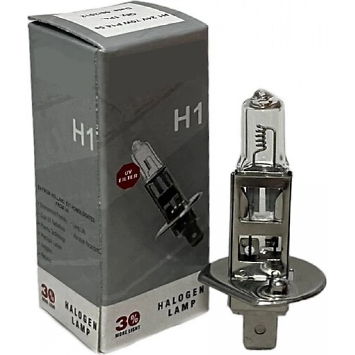 Toptan H1 Halojen Sarı ışık 55w 12v Far Ampülü 1 Adet