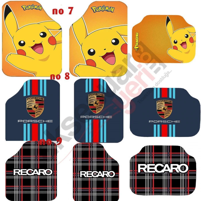 Toptan Dekor Halı Paspas Dijital Baskılı Paspas - Kalın Malzeme Askılıklı