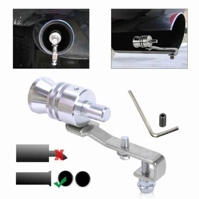 Toptan Islık Egzoz Aparatı Islık Sesi Yapan Egzoz Orta Boy