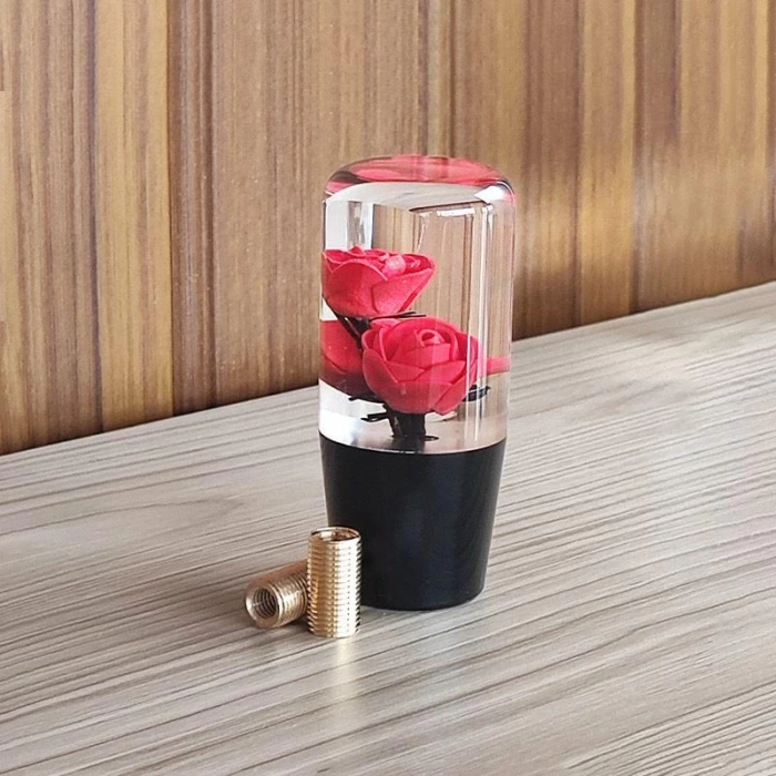 Toptan İthal Güllü Vites Topuzu 3 Güllü Pirinç Aparatlı A+Kaliteli Renk Seçiniz