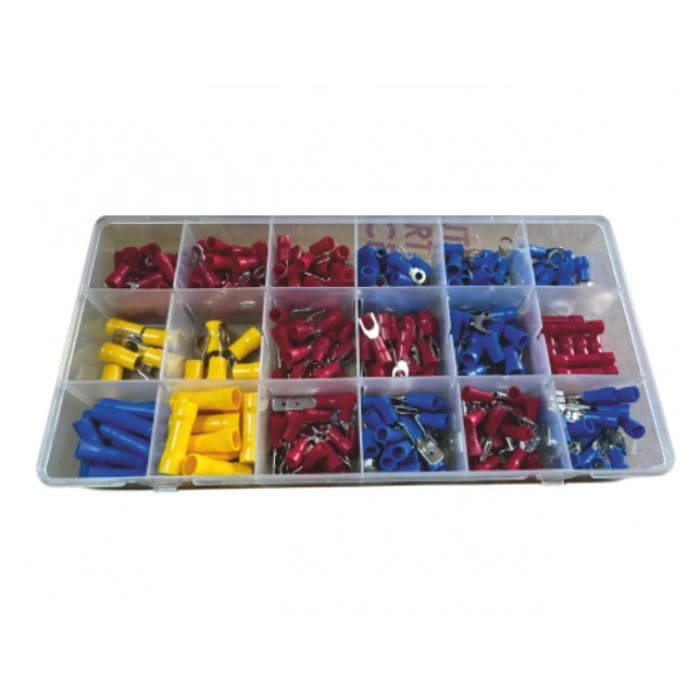 Toptan Kablo ucu Pabuç Seti Karışık Yeni Tip 300 Adet