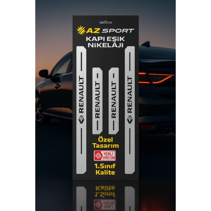 Toptan Kapı Eşiği 1mm Krom Pleksi Malzemeden Model Seçiniz