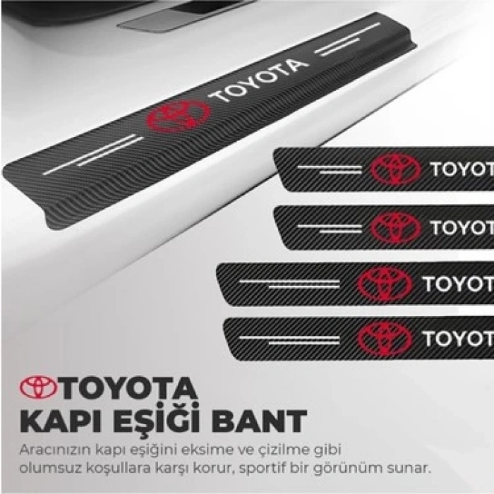 Toptan Kapı Eşik Folyosu Carbon Model Sticker Folyo