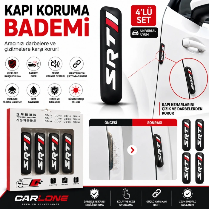 Toptan Kapı Koruyucu Silikon Badem 4 lü İthal