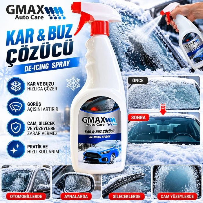 Toptan Kar Buz Çözücü 500Ml