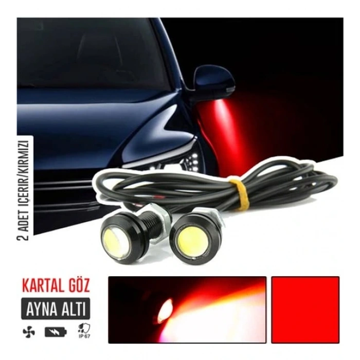 Toptan Kartal Göz Ayna Altı Led Paket İçi 2 Adettir Renk Seçiniz